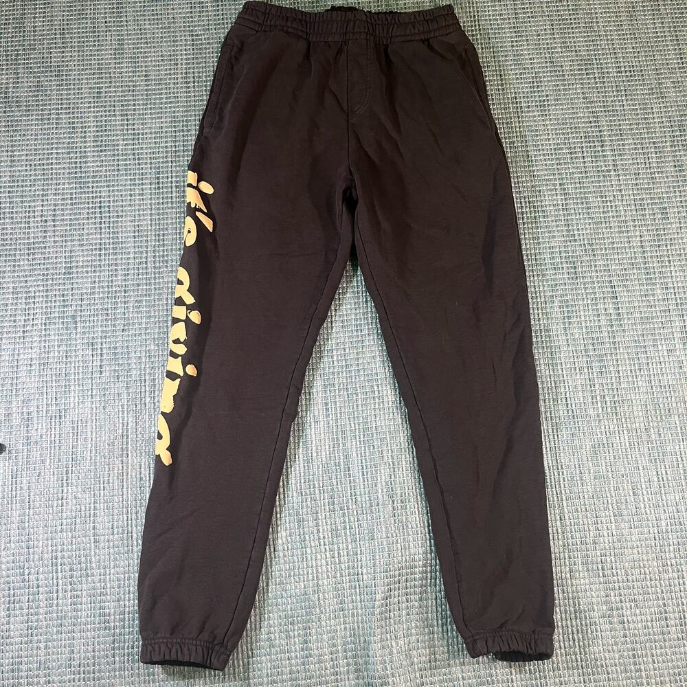 It’s Giving Dark Wash Puff Print Sweatpants‎ Men’s Sz M New